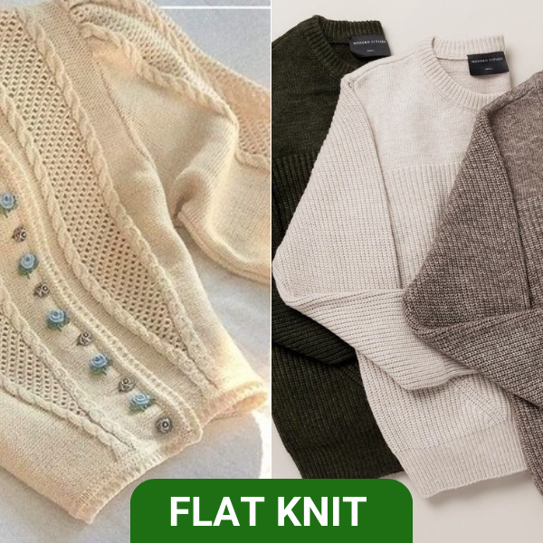 Flat knit